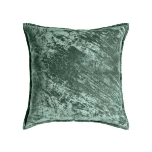 J.Elliot Veronica Cotton Velvet Evergreen 50x50cm Cushion by null, a Cushions, Decorative Pillows for sale on Style Sourcebook