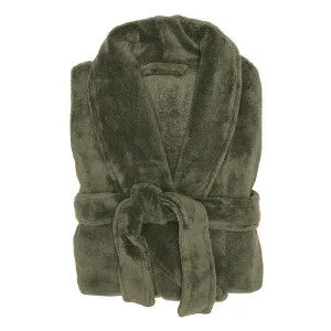 Bambury Microplush Bath Robe, Large / X-Large, Olive by Bambury, a Towels & Washcloths for sale on Style Sourcebook