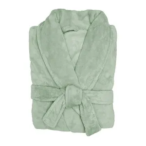Bambury Microplush Bath Robe, Large / X-Large, Sage by Bambury, a Towels & Washcloths for sale on Style Sourcebook