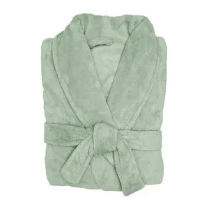 Bambury Microplush Bath Robe, Medium / Large, Sage by Bambury, a Towels & Washcloths for sale on Style Sourcebook