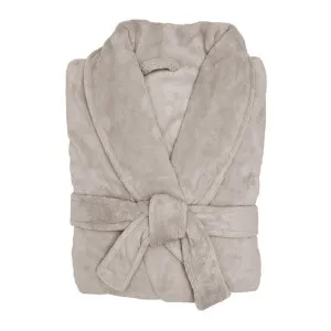 Bambury Microplush Bath Robe, Medium / Large, Stone by Bambury, a Towels & Washcloths for sale on Style Sourcebook
