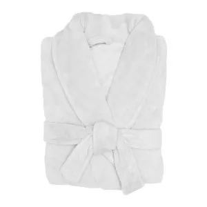 Bambury Microplush Bath Robe, Small / Medium, White by Bambury, a Towels & Washcloths for sale on Style Sourcebook