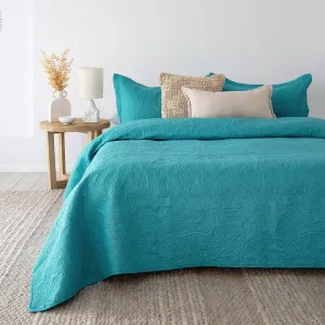 Bambury Paisley Coverlet Set, Queen / King, Peacock by Bambury, a Bedding for sale on Style Sourcebook