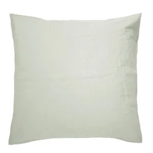 Bambury French Flax Linen European Pillowcase, Pebble by Bambury, a Bedding for sale on Style Sourcebook