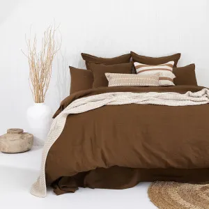Bambury French Flax Linen Quilt Cover Set, King, Hazel by Bambury, a Bedding for sale on Style Sourcebook