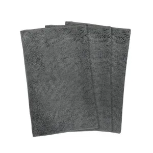 Bambury Facial Cleansing Cloth, Pack of 3, Charcoal by Bambury, a Towels & Washcloths for sale on Style Sourcebook