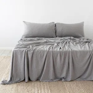 Bambury BedT Organica Cotton & Tencel Jersey Sheet Set, King, Grey by Bambury, a Bedding for sale on Style Sourcebook