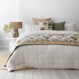 Bambury Laveau Coverlet Set, Single / Double, Pebble by Bambury, a Bedding for sale on Style Sourcebook