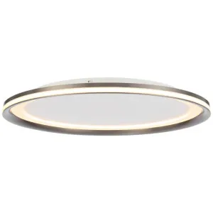 Fulcrum Aluminium Dimmable LED Oyster Ceiling Light, 60W, 3000K by Telbix, a Spotlights for sale on Style Sourcebook