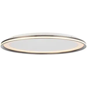 Fulcrum Aluminium Dimmable LED Oyster Ceiling Light, 75W, 3000K by Telbix, a Spotlights for sale on Style Sourcebook