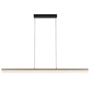 Salas Aluminium Dimmable LED Linear Pendant Light, Pearl Grey by Telbix, a Pendant Lighting for sale on Style Sourcebook