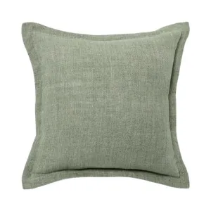 Burton Seagrass Tailored Linen Cushion by Granite Lane, a Cushions, Decorative Pillows for sale on Style Sourcebook