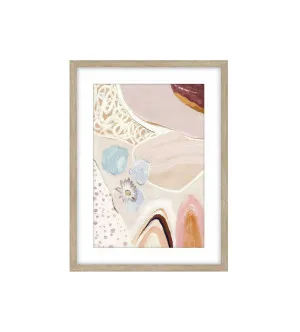 Leila Abstract Framed Wall Art 80cm x 60cm by Luxe Mirrors, a Artwork & Wall Decor for sale on Style Sourcebook