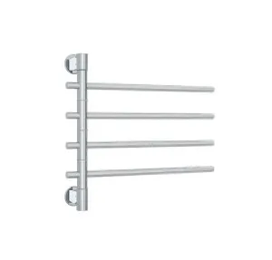 Straight Round Swivel Non-Heated Towel Rail 54cm x 60cm by Luxe Mirrors, a Towel Rails for sale on Style Sourcebook