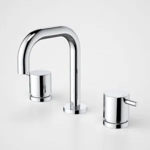 Luna Contemporary Lever Basin Tap Set 5Star Lead Free | Made From Brass In Chrome Finish By Caroma by Caroma, a Bathroom Taps & Mixers for sale on Style Sourcebook