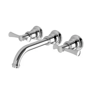 Cromford Basin/Bath Wall Tap Set Chrome In Chrome Finish By Phoenix by PHOENIX, a Laundry Taps for sale on Style Sourcebook