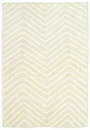 Kerala Light Beige Natural Chevron Rug by Wild Yarn, a Jute Rugs for sale on Style Sourcebook