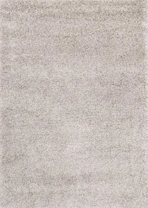 Comfort Plush Beige Cream Shaggy Rug by Wild Yarn, a Shag Rugs for sale on Style Sourcebook