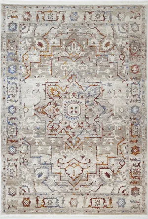 Paradiso Medalion Beige Multi Rug by Wild Yarn, a Contemporary Rugs for sale on Style Sourcebook