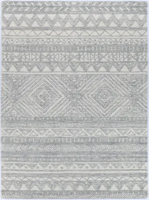 Zulu 04B Grey by Wild Yarn, a Contemporary Rugs for sale on Style Sourcebook
