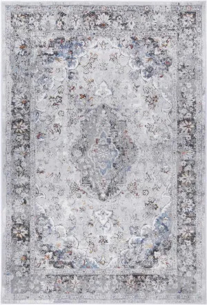 Madison Grey Multi Floral Traditional Rug by Wild Yarn, a Contemporary Rugs for sale on Style Sourcebook