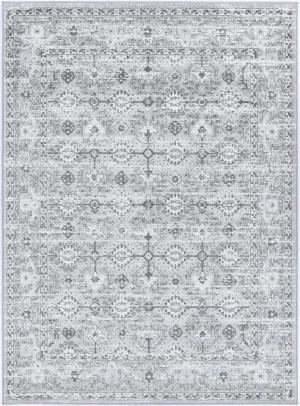 Marseille Grey White Ancient Rug by Wild Yarn, a Contemporary Rugs for sale on Style Sourcebook