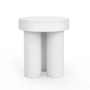 Colum Concrete Indoor / Outdoor Round Side Table by FLH, a Tables for sale on Style Sourcebook