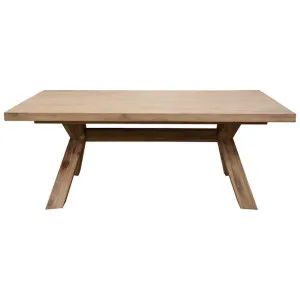 Camerory Acacia Timber Trestle Coffee Table, 120cm by Dodicci, a Coffee Table for sale on Style Sourcebook
