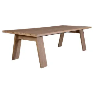 Dunnottar Eucalyptus Timber Outdoor Dining Table, 260cm by Dodicci, a Tables for sale on Style Sourcebook