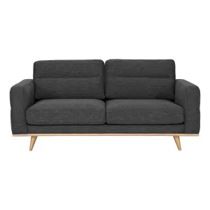 Astrid 2.5 Seater Sofa in Talent Charcoal / Clear Lacquer by OzDesignFurniture, a Sofas for sale on Style Sourcebook