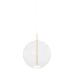 Orb Air Glass Dimmable LED Pendant Light, Medium, Clear by Lighting Republic, a Pendant Lighting for sale on Style Sourcebook