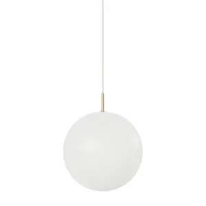Orb Air Glass Dimmable LED Pendant Light, Medium, Opal by Lighting Republic, a Pendant Lighting for sale on Style Sourcebook