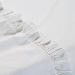 Canningvale Flat Sheet - White, Queen, Cotton by Canningvale, a Sheets for sale on Style Sourcebook