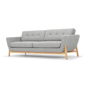 Helgrim 3 Seater Fabric Sofa - Graphite Grey by Interior Secrets - AfterPay Available by Interior Secrets, a Sofas for sale on Style Sourcebook
