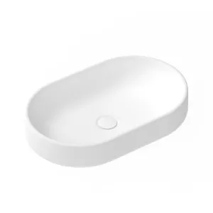 Norma Above Counter Basin Sea Salt | Made From Concrete In White By ADP by ADP, a Basins for sale on Style Sourcebook