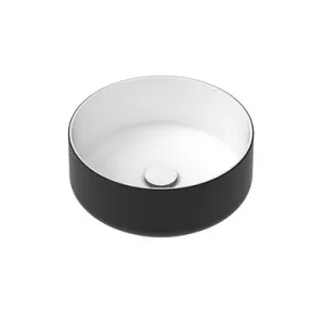 Margot Duo Basin Out/White In | Made From Ceramic In Black/White By ADP by ADP, a Basins for sale on Style Sourcebook