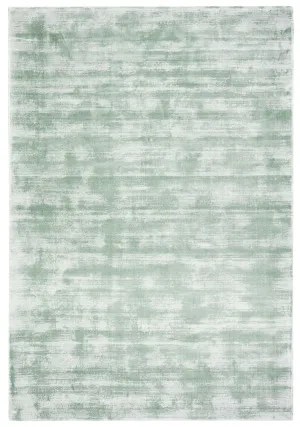 Billie Mint Green Distressed Viscose Rug by Miss Amara, a Contemporary Rugs for sale on Style Sourcebook