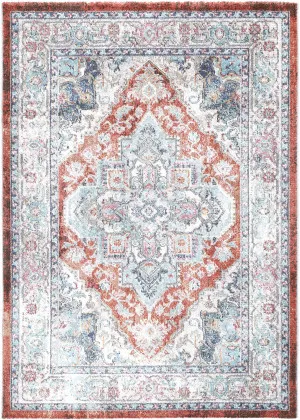 June Seo Terracotta & Ivory Transitional Rug by Wild Yarn, a Contemporary Rugs for sale on Style Sourcebook