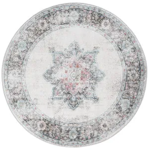June Crystal Transitional Cream Round Rug by Wild Yarn, a Contemporary Rugs for sale on Style Sourcebook