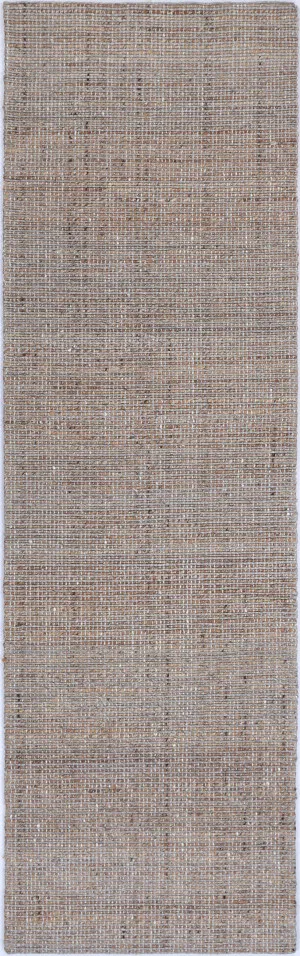 Briar Jute & Wool Light Grey Hall Runner by Wild Yarn, a Contemporary Rugs for sale on Style Sourcebook