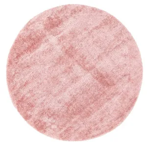 Puffin Pink Shaggy Round Rug by null, a Contemporary Rugs for sale on Style Sourcebook