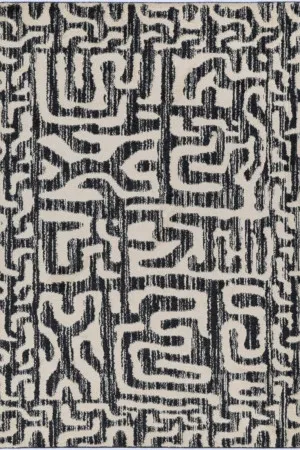 Freya Tribal Charcoal  Rug by Love That Homewares, a Contemporary Rugs for sale on Style Sourcebook