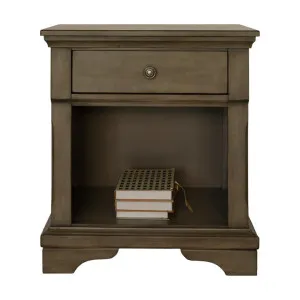Beaux Poplar Timber Bedside Table by Cosyhut, a Bedside Tables for sale on Style Sourcebook