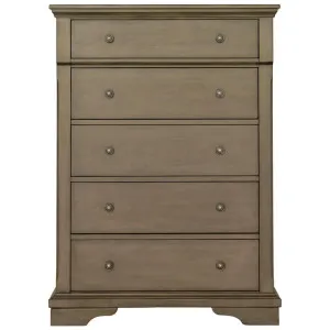 Beaux Poplar Timber 5 Drawer Tallboy by Cosyhut, a Dressers & Chests of Drawers for sale on Style Sourcebook