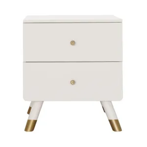 Charissa Poplar Timber Bedside Table by Cosyhut, a Bedside Tables for sale on Style Sourcebook