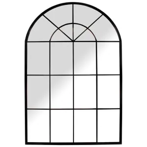 Huntly Metal Framed Wall Mirror, Arch Window, 150cm by Christiana, a Mirrors for sale on Style Sourcebook