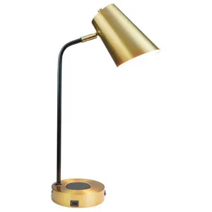 Aldie Metal Task Lamp by Cristaletta Living, a Desk Lamps for sale on Style Sourcebook
