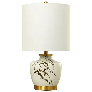 Folla Porceplain Base Table Lamp by Cristaletta Living, a Table & Bedside Lamps for sale on Style Sourcebook