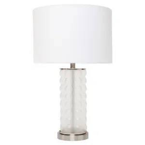 Conval Glass Base Table Lamp by Cristaletta Living, a Table & Bedside Lamps for sale on Style Sourcebook