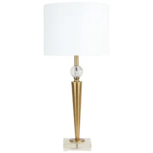 Cabrach Metal Base Table Lamp by Cristaletta Living, a Table & Bedside Lamps for sale on Style Sourcebook
